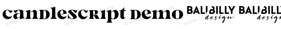 Candlescript Demo字体转换